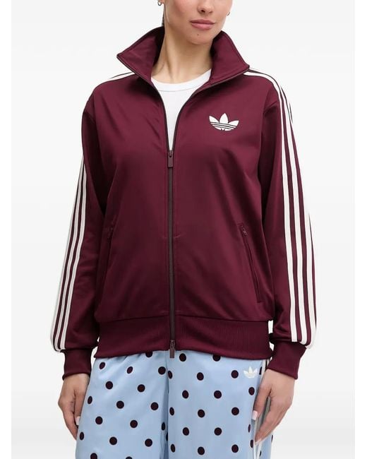 Adidas Red Firebird Bomber Jacket