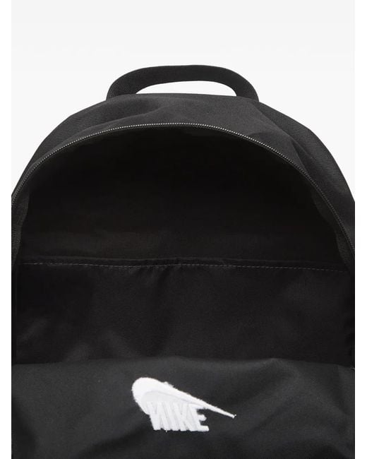 Nike Black Logo-Detail Backpack