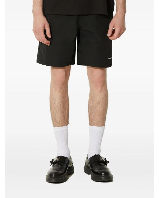 Thisisneverthat Black Zip-Detail Shorts for men