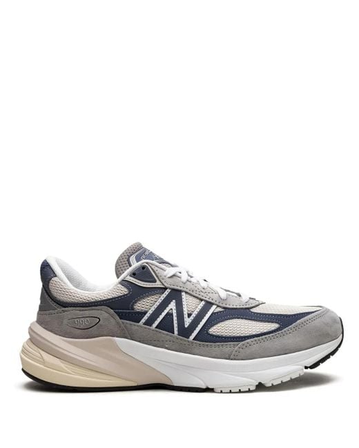 New Balance White 990V6 "Made