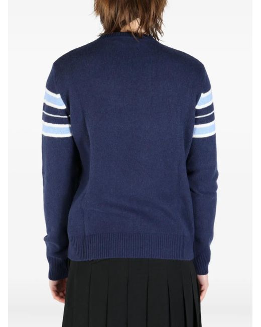 Marni Striped jumper in Blue für Herren
