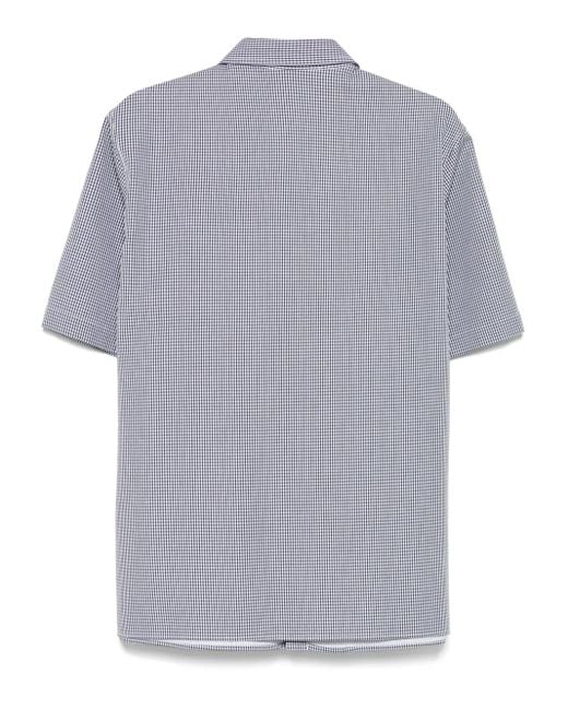 DARKPARK Blue Checked Shirt for men