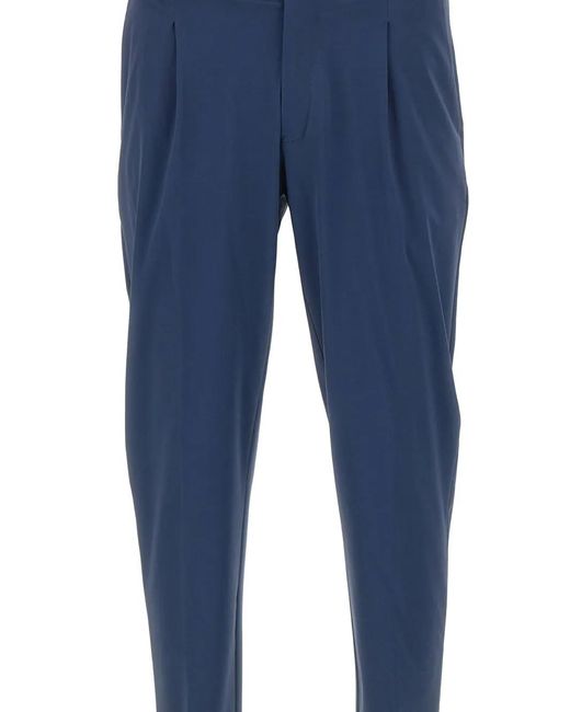 Rrd Blue Surflex Pence Pleat Pocket Trousers for men