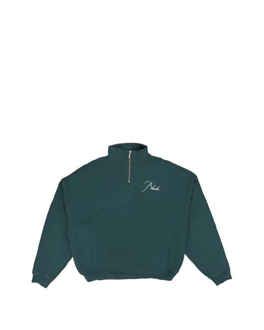 Sudadera Con Logo Rhude de hombre de color Green