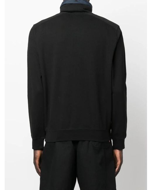 Boss Black High-Neck Hooded Sweatshirt for men