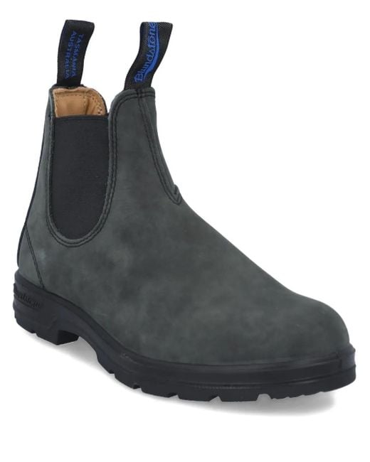 Blundstone Black Elastic-Sided Leather Boots