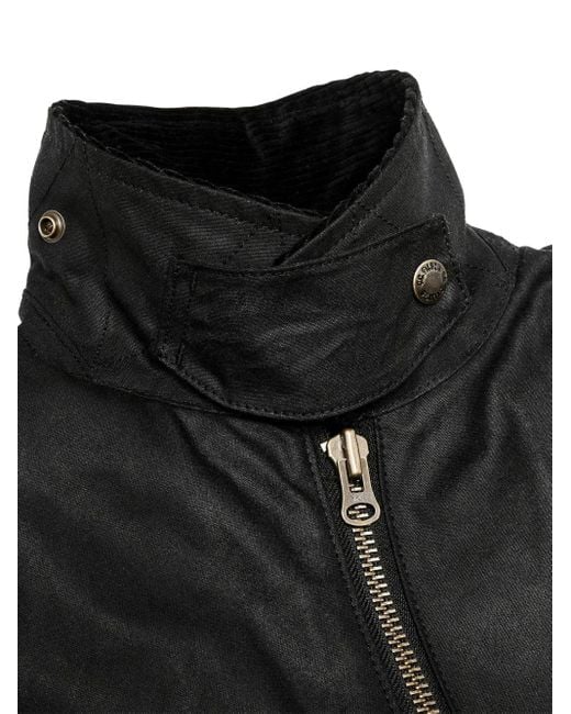 Filson Black Zipped Cotton Jacket