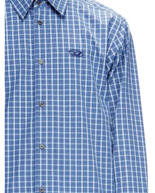 DIESEL Blue Shirts for men
