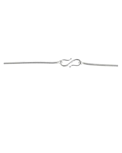 Collier Julia Serpentine LIE STUDIO en coloris White