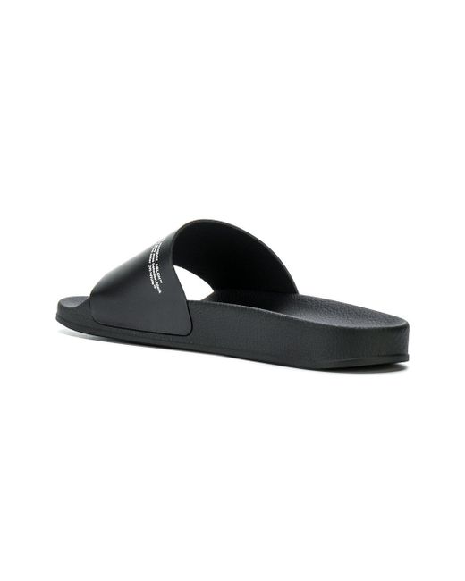 Off white black corporate slides sale