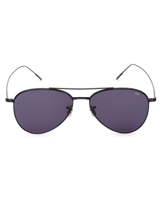 Thin arm sunglasses di Eyevan 7285 in Purple