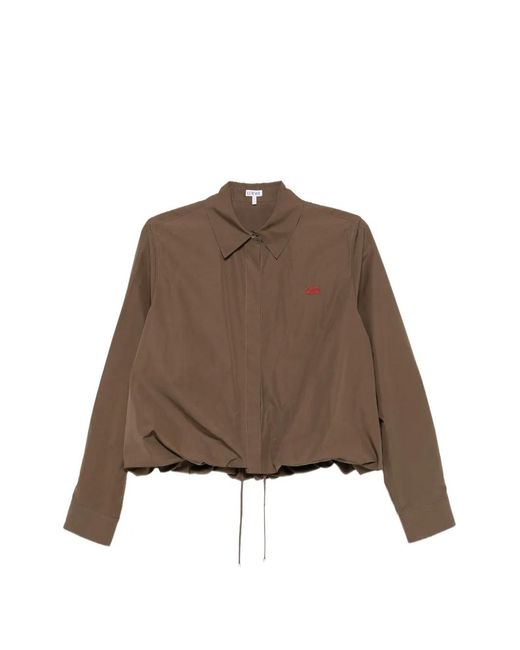 Loewe Brown Cotton Shirt