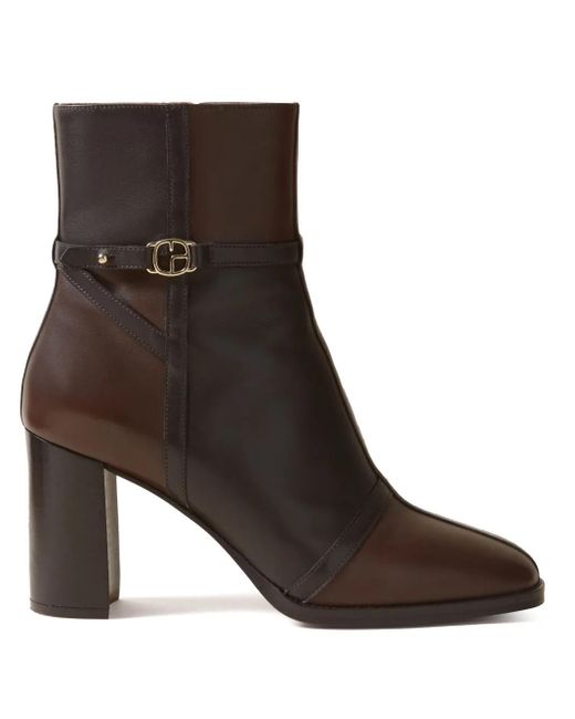 Bottines À Design Patchwork 75 Mm Claudie Pierlot en coloris Brown