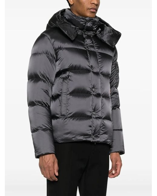 Moorer Gray Nadir-Sh Padded Jacket for men