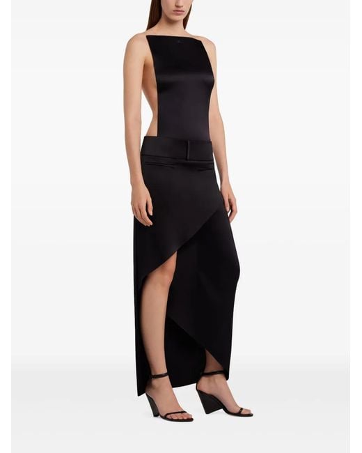 Courreges Black Illusion Top