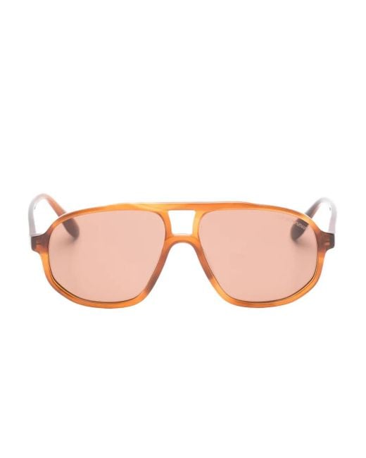 Lunettes De Soleil À Monture Géométrique Emporio Armani pour homme en coloris Pink