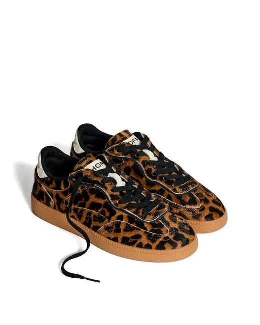 HOFF Brown Park Leopard Printed Sneakers