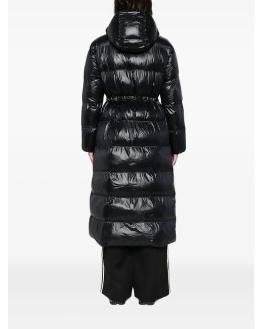Patrizia Pepe フーデッド パデッドジャケット Black