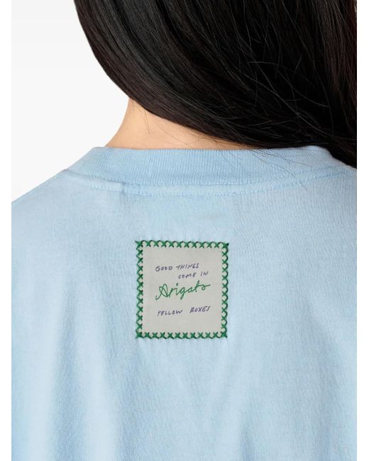 Axel Arigato ロゴ Tシャツ Blue