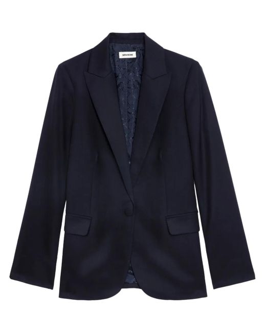 Zadig & Voltaire Valse ジャケット Blue