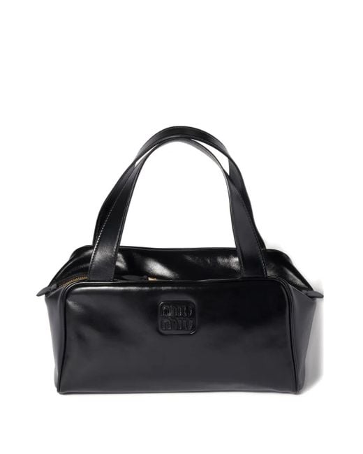 Borsa A Spalla di Miu Miu in Black