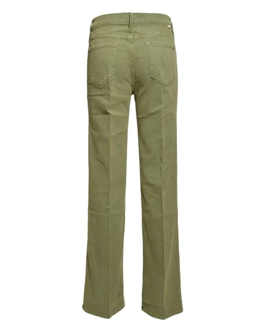 Mother Green Kick It Jeans