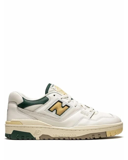 New Balance White X Aimé Leon Dore 550 "Natural" Sneakers