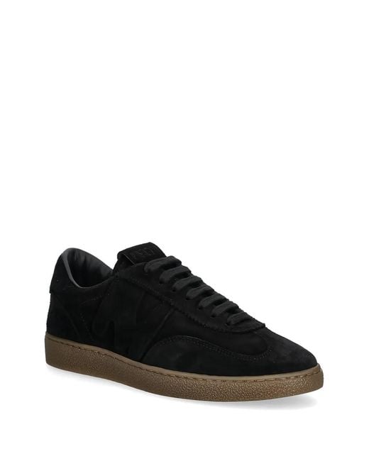 MSGM Black Suede Sneakers