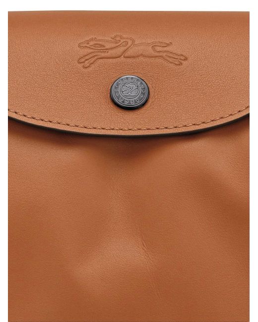 Longchamp Brown Le Pliage Xtra L Flap Chain Shoulder Bag