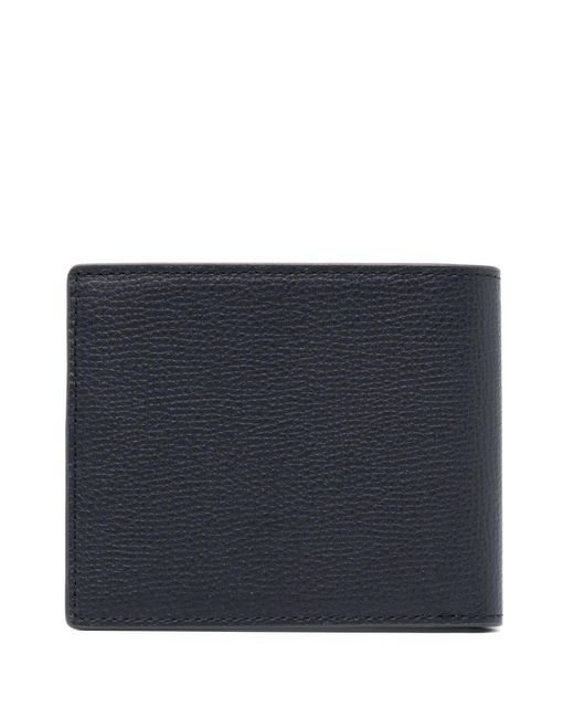 Agnes B. Blue Leather Wallet for men