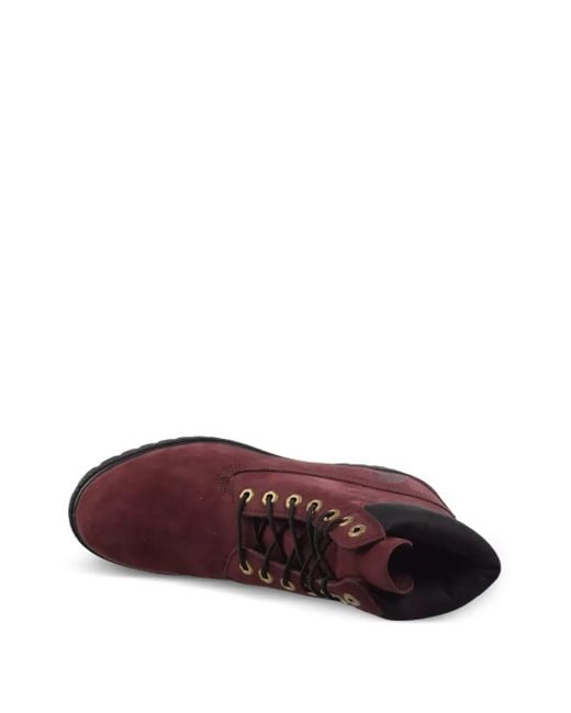 Timberland Purple Premium 6-Inch "Dark Port" Boots for men