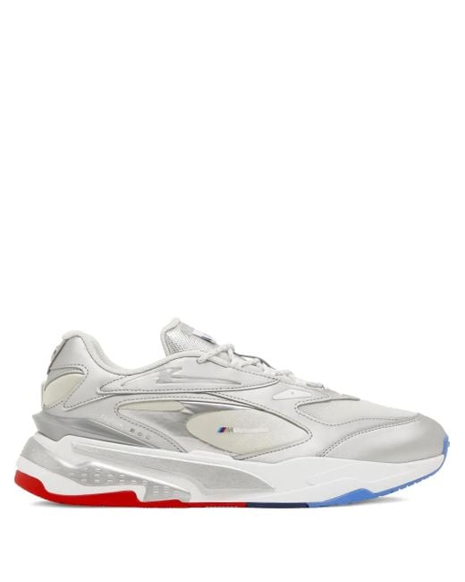 PUMA White X Bmw Motorsport Rs-Fast Low-Top Sneakers for men