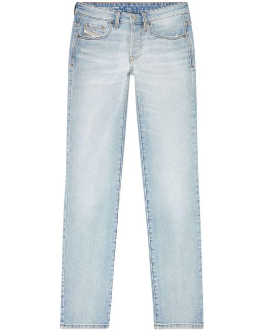 DIESEL Blue 1989 D-mine Straight-leg Jeans