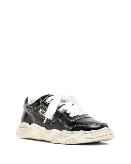 Maison Mihara Yasuhiro White Parker Low-Top Trainers for men