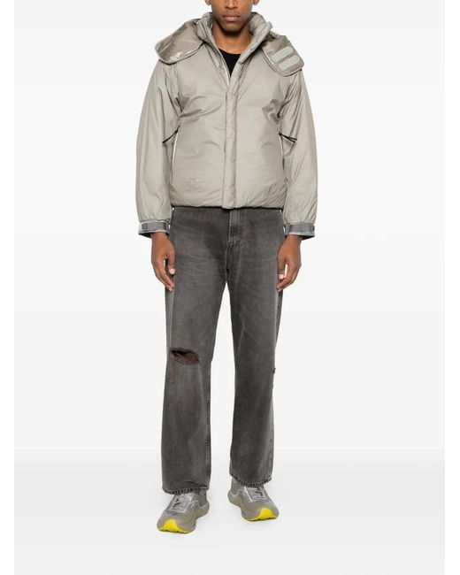 Goldwin Gray Padded Jacket for men