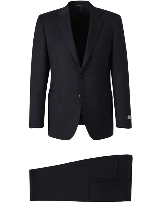 Costume En Laine Canali pour homme en coloris Black
