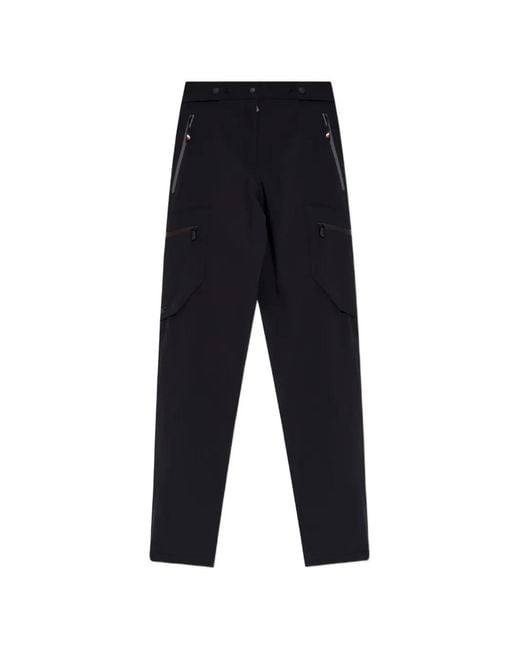 Moncler Blue Pantalon Day-Namic À Poches Cargo