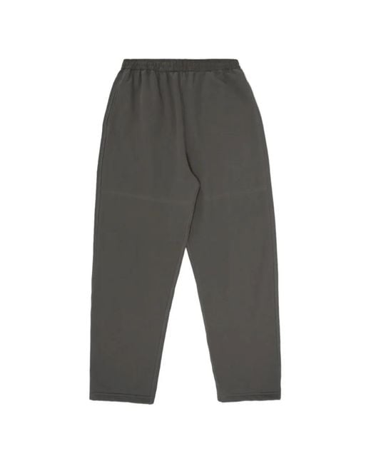 Lady White Co. Gray Elasticated-Waistband Track Pants for men