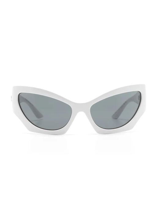 Versace Gray Medusa Shield Sunglasses - Women's - Acetate/acrylic