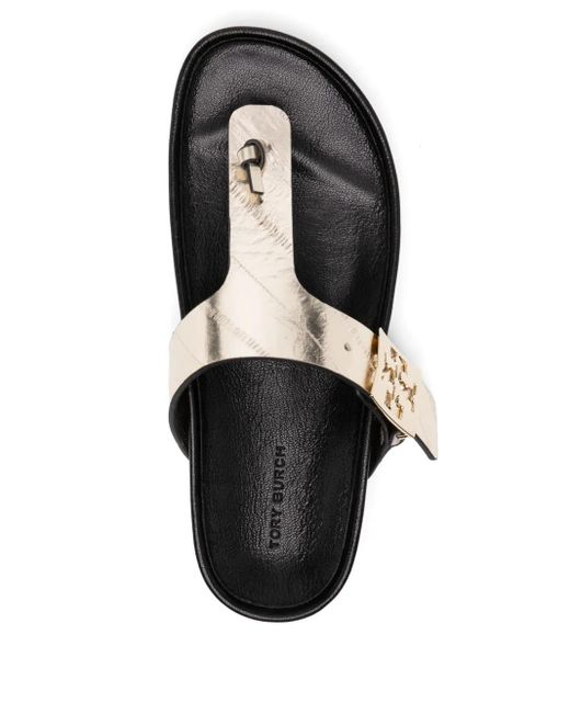 Tory Burch Black Mellow Sandals