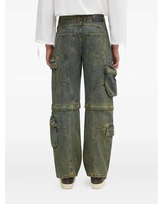 ANDERSSON BELL White Cargo Jeans for men