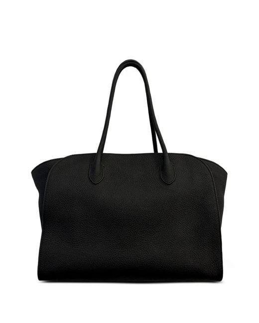 The Row Black Marlo 14 Shoulder Bag