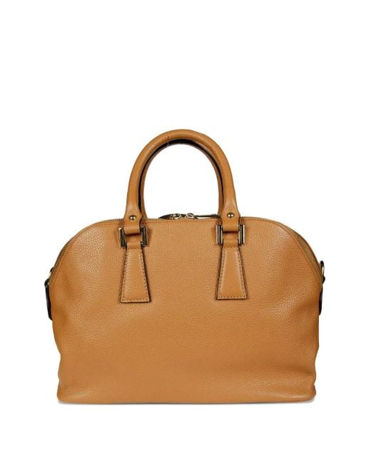 Avenue Brown Leather Handbag