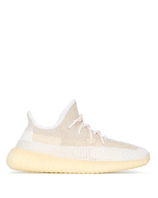Yeezy White Yeezy Boost 350 V2 "Natural" Sneakers
