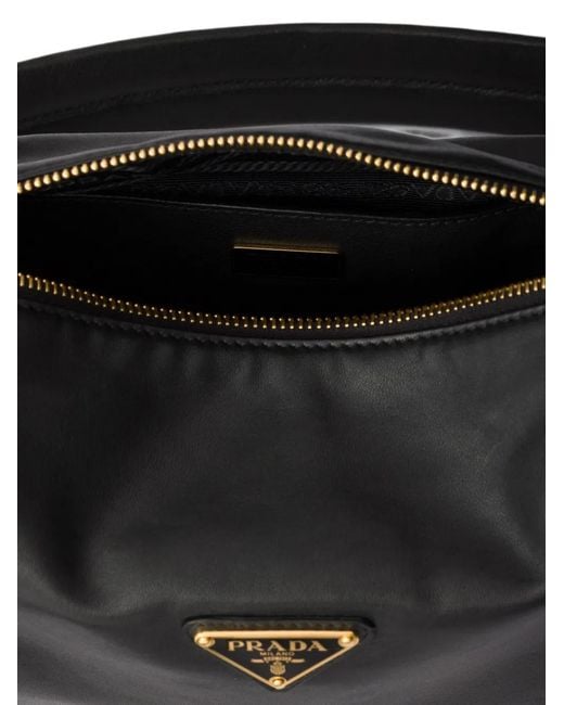 Prada Black Explore Small Nappa Leather Bag