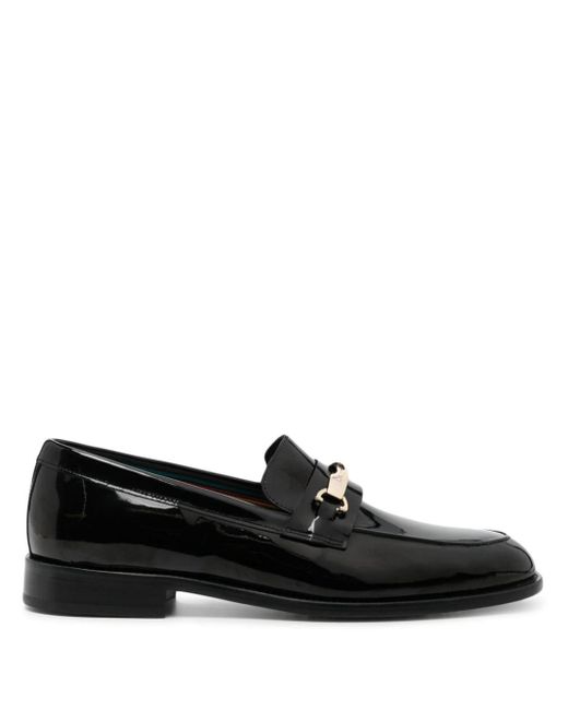 Paul Smith Black Montego Patent Leather Loafers for men