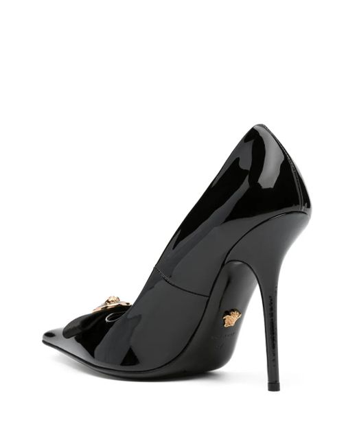 Versace Black Heels