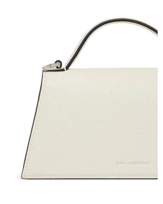 Karl Lagerfeld Natural Small K/Signature Cross Body Bag