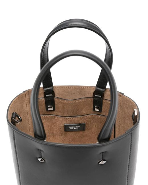 Jimmy Choo Black Kleine Lenny North-South Tote Bag