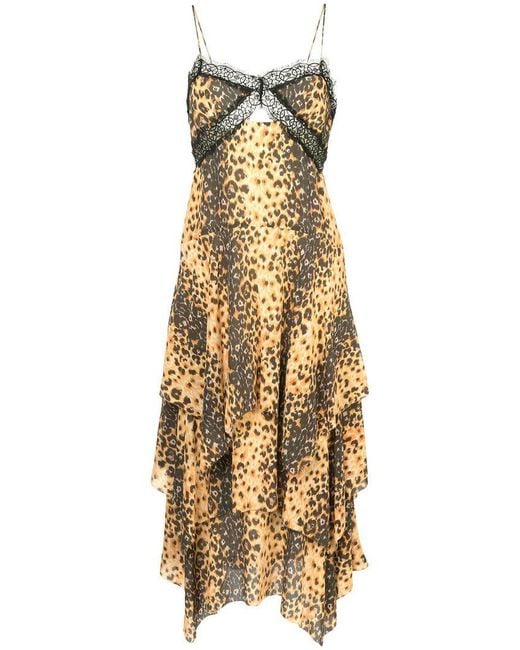 Manning Cartell Metallic Jaguar Print Camisole Dress